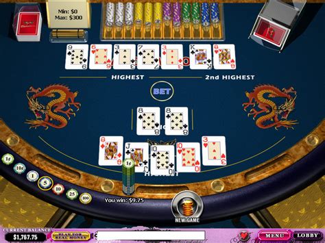 pai gow poker online